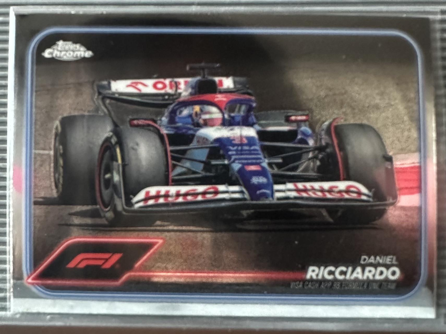 2024 F1 다니엘 리카르도 TOPPS CHROME 카드 탑스 크롬