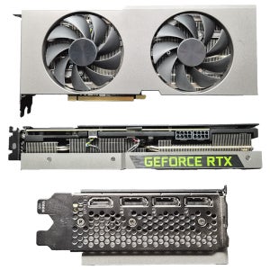 NVIDIA RTX 지포스 3080 D6X 10GB 2팬 미사용 벌크