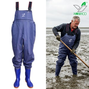 가슴장화 체스타 PVC 방수 어부 해루질 낚시 갯벌 웨이더 체스터