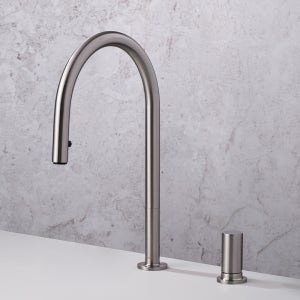 토이스 투홀 주방 싱크대 니켈 수전 아르노