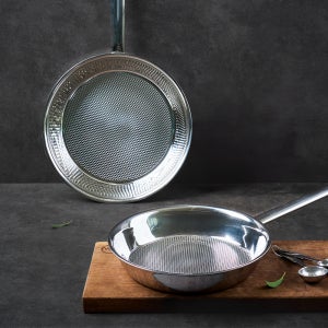 레바린 프리미엄 초음파 통5중 유광 스테인리스 프라이팬