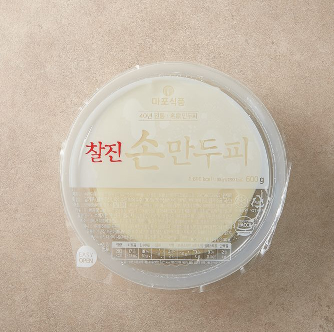 마포식품 손만두피 제품 이미지