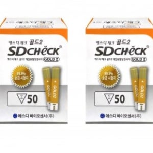 SD에스디 체크골드2 혈당시험지 50매