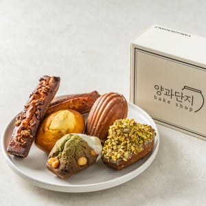 양과단지 구움과자 선물세트 6종 수제 디저트 답례품 선물 박스