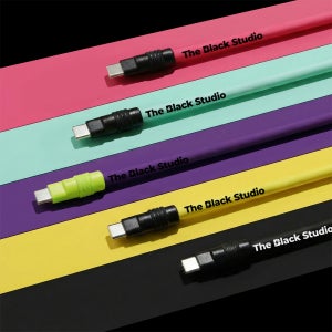 더블랙스튜디오 실리콘 C to C타입 초고속 충전 240w 데이터 아이폰 갤럭시 태블릿맥북