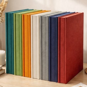 서플라이랩 대용량 접착식 패브릭 사진 앨범 포토북 초음파사진 메모가능