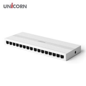 유니콘 16포트 기가 스위칭허브 인터넷허브 랜선 이더넷스위치 DG-S16GIGA