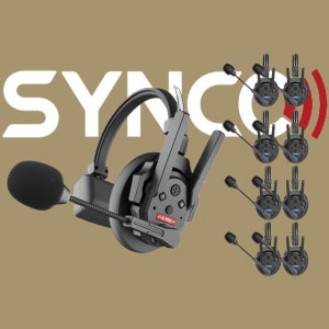 SYNCO Xtalk XPro9 1H8R 무선 인터콤 시스템 원격 헤드셋 프로