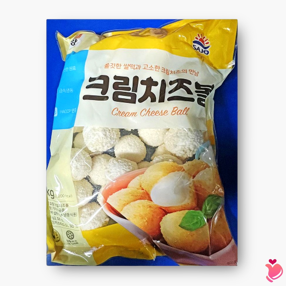 DR 크림치즈볼 사조 치즈떡 튀김찹쌀볼