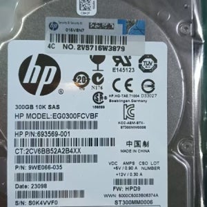 하드 드라이브 HP G8 300GB 2.5 SAS 64MB 10K HDD EG0300FBLSE 653955-001 652564-B21 619286-001 507129-004