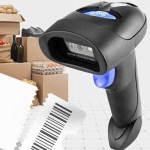 블루투스 무선 바코드 스캐너 휴대용 무선 qr 스캐너 재고정리 매장