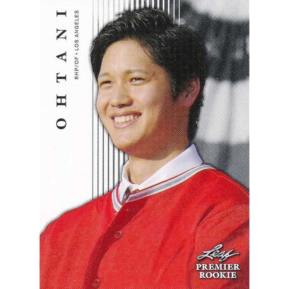 오타니 쇼헤이 2018 리프 프리미어 루키 PR2 독점 카드 로스앤젤레스 다저스 스페셜