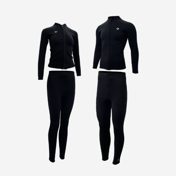 고고 네오프렌 2mm 집업 자켓 서핑 프리다이빙 웻슈트 남녀 상하의