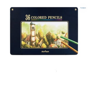 문화 프리미엄 색연필 36색 미술용품 미술도구 연필색연필