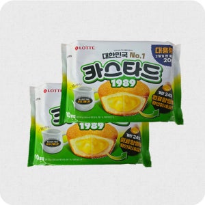 [2번들] 롯데 카스타드 오리지널 460g [대용량 20개입]