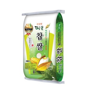청정 해남 찹쌀 20kg (10kg x 2포)
