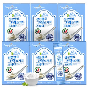 웅진식품 상온발효 그릭요거트 스타터 20종유산균 2g, 60개