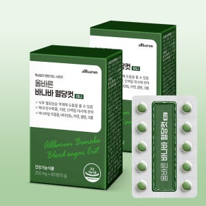 올바른 바나바 혈당컷 미니 60정, 2개