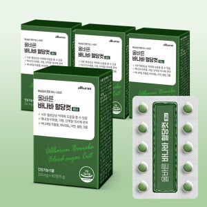 올바른 바나바 혈당컷 미니 60정, 4개