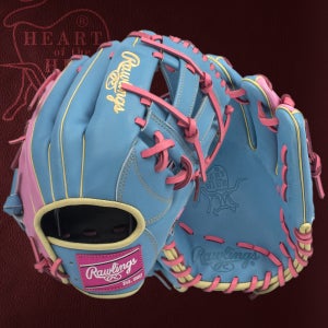 RAWLINGS 롤링스 HOH 오더 NP5패턴 내야 변형아이웹 177 (스카이/핑크/카멜)