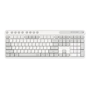아이리버 MWK601 키보드 항균 저소음 멀티페어링 사무용 무선키보드 화이트, 멤브레인