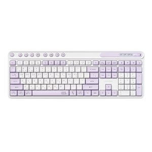 아이리버 MWK601 키보드 항균 저소음 멀티페어링 사무용 무선키보드 라벤더, 멤브레인