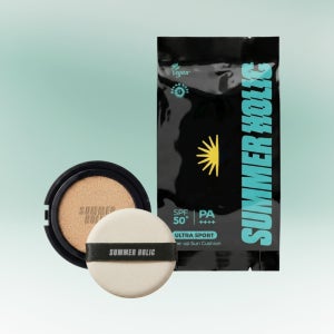 썸머홀릭 울트라 스포츠 톤업 선쿠션 SPF50+ PA++++ 15g(리필), 1개