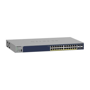 넷기어 GS728TPP POE+ 기가 24포트 광4SFP 스마트 스위칭허브 380W
