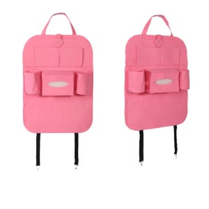 WSstore 차량 수납포켓(핑크) 차량용수납