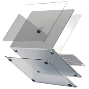 맥북 에어 13 M4 M3 M2 케이스 올인원 세트 에어 13 (M4/3/2), 투명