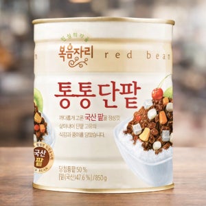복음자리 통통단팥 국산 팥 팥빙수 빙수재료 850g 2개
