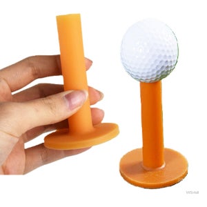 WSstore 고무 골프 티 꽂이 80mm 고무티골프티
