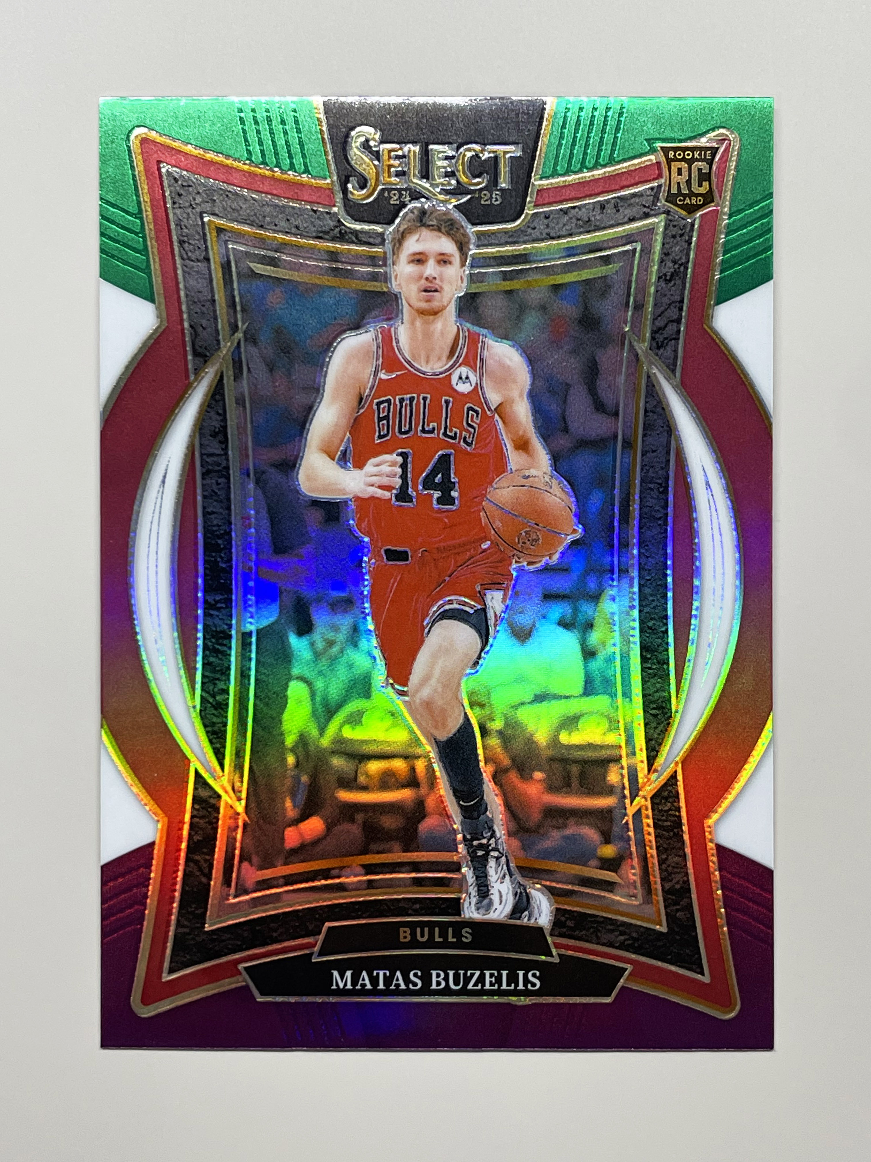 24-25 Select 70 Green White Purple RC 마타스 부젤리스