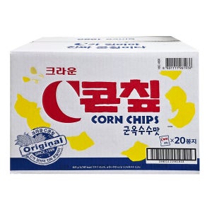 크라운 C콘칩 44g x 20개/코스트코 과자