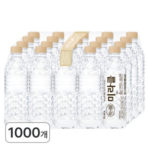 미라클샘물 500ml, 1000개