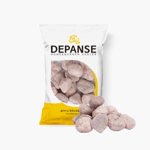 데팡스 홍자갈 정원 마당 화분 자갈 조약돌 화분돌 경사 규사 콩자갈 20-30mm, 5kg