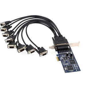 NEXTU 산업용 8포트 RS422 485 PCIE 시리얼 확장 카드 SUNIX IPC-E2108S-B
