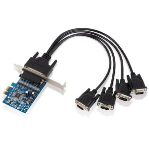 NEXTU 산업용 4포트 RS422 485 PCIE 시리얼 확장 카드 SUNIX IPC-E2204S-B