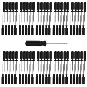 (보급형 미니드라이버 C타입 일자- 100개) 마이나스 드라이버 정밀공구