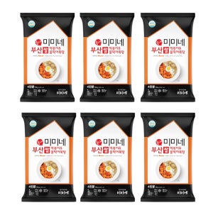 [신제품] 부산쌀떡볶이 & 물떡어묵탕 부산식소스, 710g, 6개