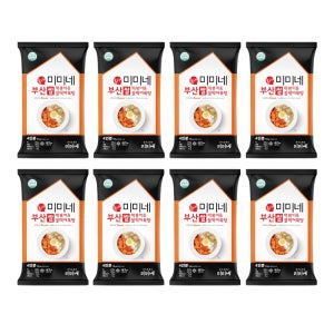 [신제품] 부산쌀떡볶이 & 물떡어묵탕 부산식소스, 710g, 8개