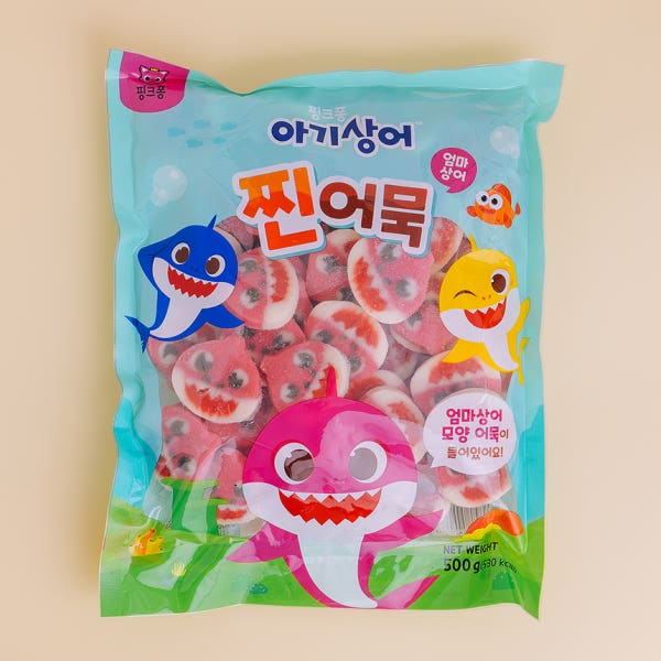 핑크퐁 아기상어 찐어묵 500g 캐릭터 냉동식품 (아기상어 / 엄마상어)