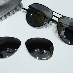 오클리 컨트레일TI 6050-03 프리즘 블랙 편광 렌즈 여벌 리필 렌즈 룩소티카