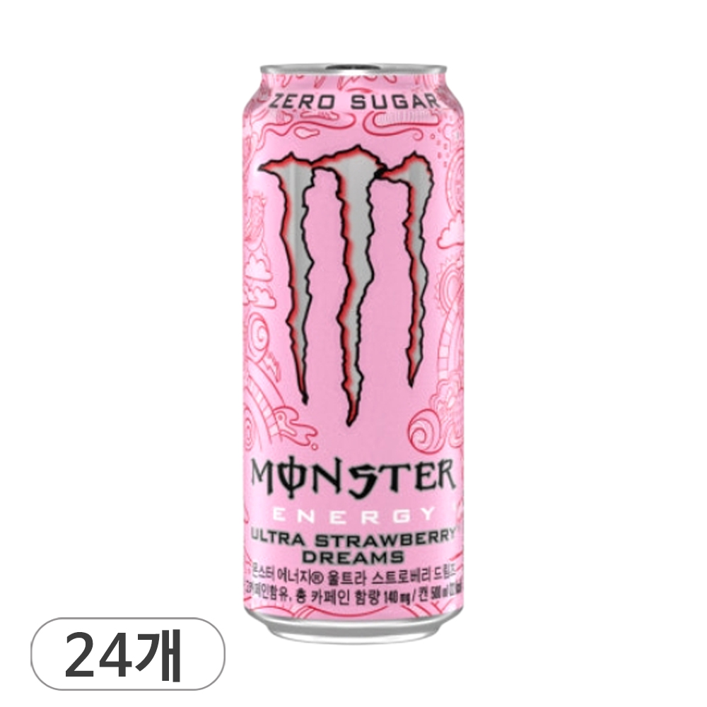 몬스터 에너지 스트로베리 드림즈 캔 500ml