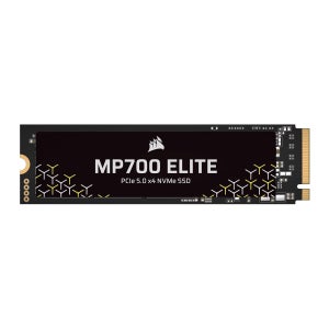 Corsair MP700 Elite 4TB PCIe 5.0 NVMe M.2 SSD 최대 읽기 9400 MB/s 쓰기 8100 PC 및 노트북용 Gen5 속도 블랙