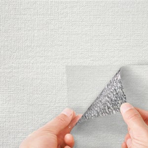 쿠셔니 붙이는 실크벽지 70cm 40m, 격자_웜그레이