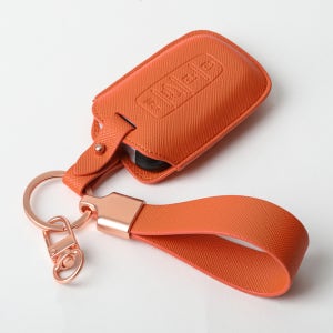 기아 자동차 전차종 스마트 차키 케이스 가죽 차키커버 홀더 키링