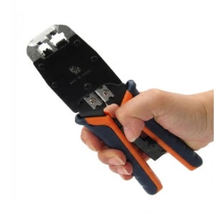 전문가용 클림핑 랜툴 RJ45 랜선스트리퍼 컷팅 압착기