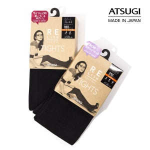 일본산 아츠기 발열 2겹 보온 타이즈 스타킹
