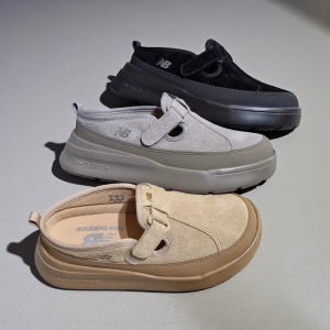 뉴발란스 로버 뮬 SD2510 남녀 키높이 슬리퍼샌들 블랙 베이지 그레이 국내매장판